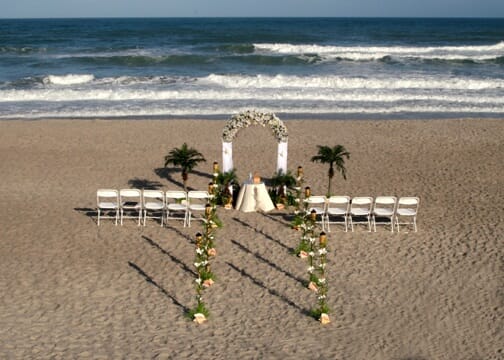 beach wedding