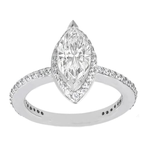 marquise diamond engagement ring