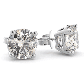 diamond stud earrings