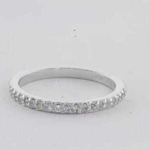 3182 - Matching diamond wedding ring 