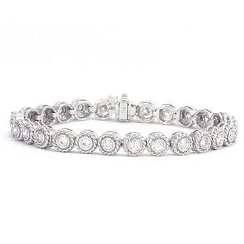 White Gold Diamond Tennis Bracelet | Fineline Jewellers