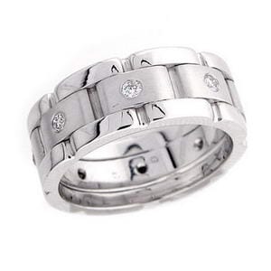 4337 - Diamond Wedding Ring 0.33 Carat, Set With Round Brilliant Diamonds