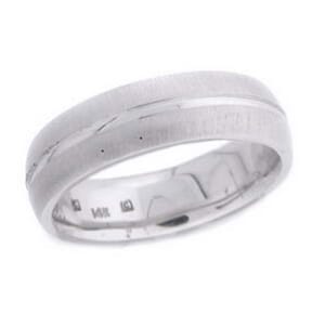 4502 - 6 Mm  Wedding Ring 9.15 Grams