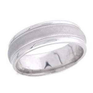4762 - 7 Mm  Wedding Ring 9 Grams