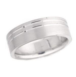 4902 - 6.6 Mm  Wedding Ring 10.1 Grams