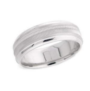 4927 - 7 Mm  Wedding Ring 8.9 Grams