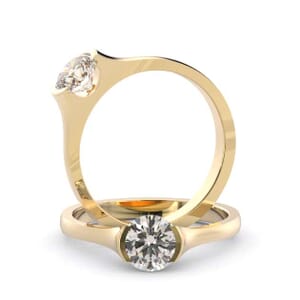 5114 -  Solitaire Diamond Engagement Ring