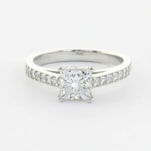 5340 - tiffany grade diamond engagement ring setting