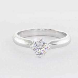 5359 - East West Solitaire Engagement Ring