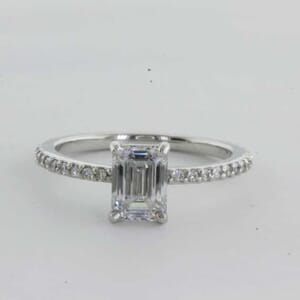 6374 - fine diamond engagement ring setting