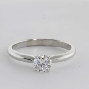 6375 - 1/2 Carat 6 Claws Solitaire Diamond Ring
