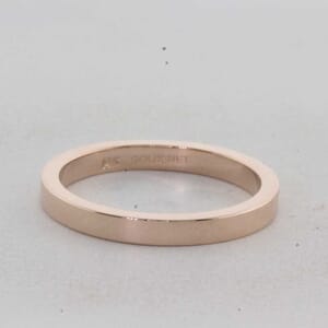 7339 - Plain Matching Wedding Ring