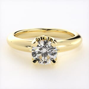 1580 - Classic Solitaire Engagement Ring