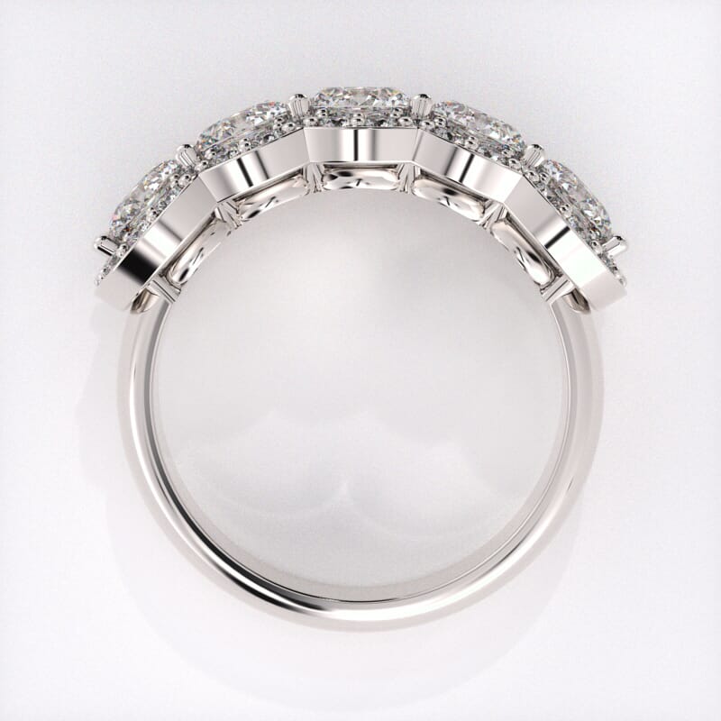 Halo diamond eternity band hotsell