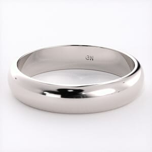 5213 - Classic Half-Round Wedding Ring in  (4mm)