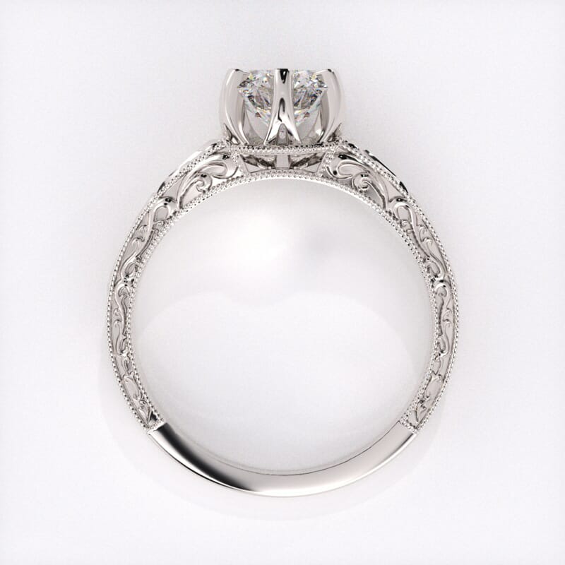 Crown cheap setting ring
